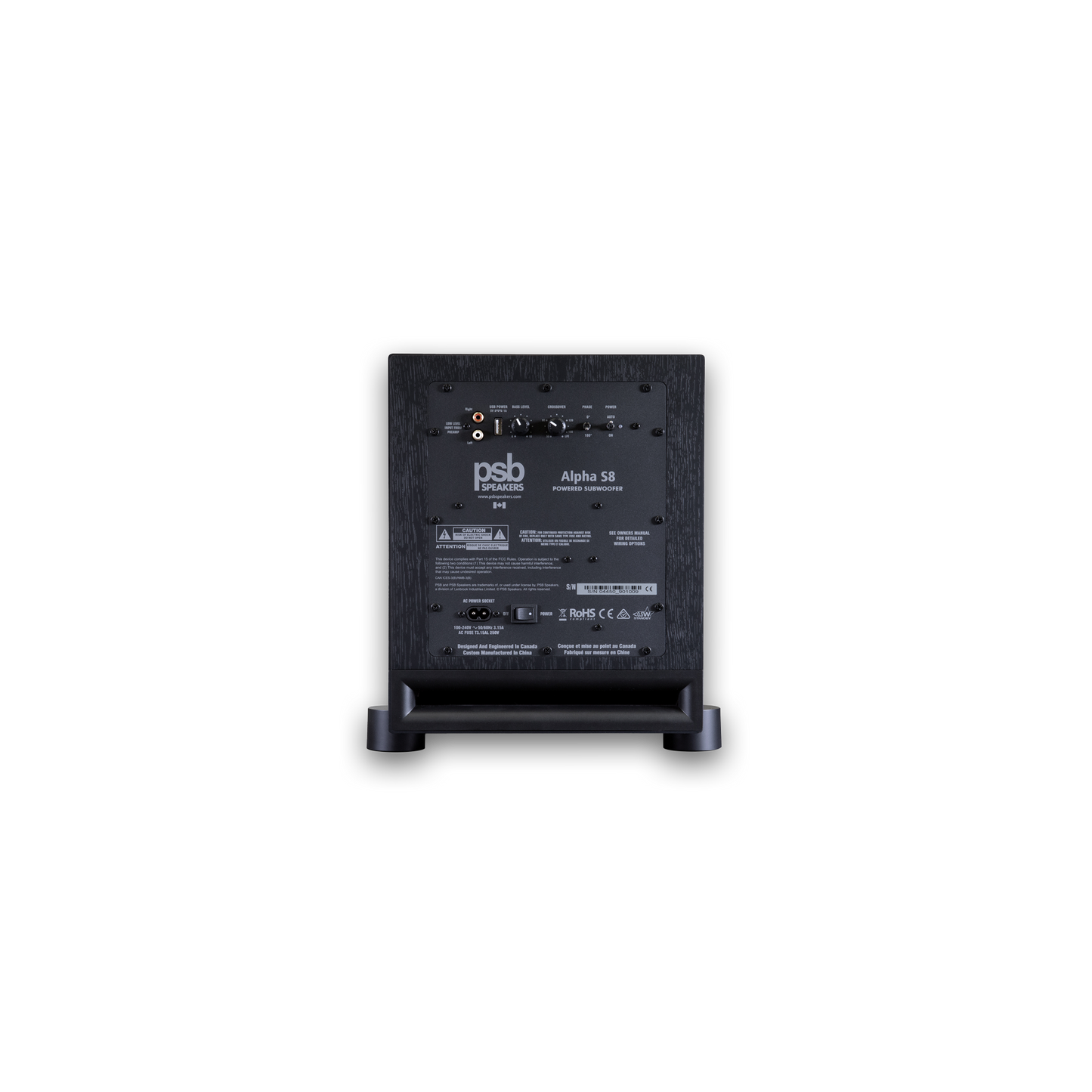 Alpha S8 - 8" Subwoofer