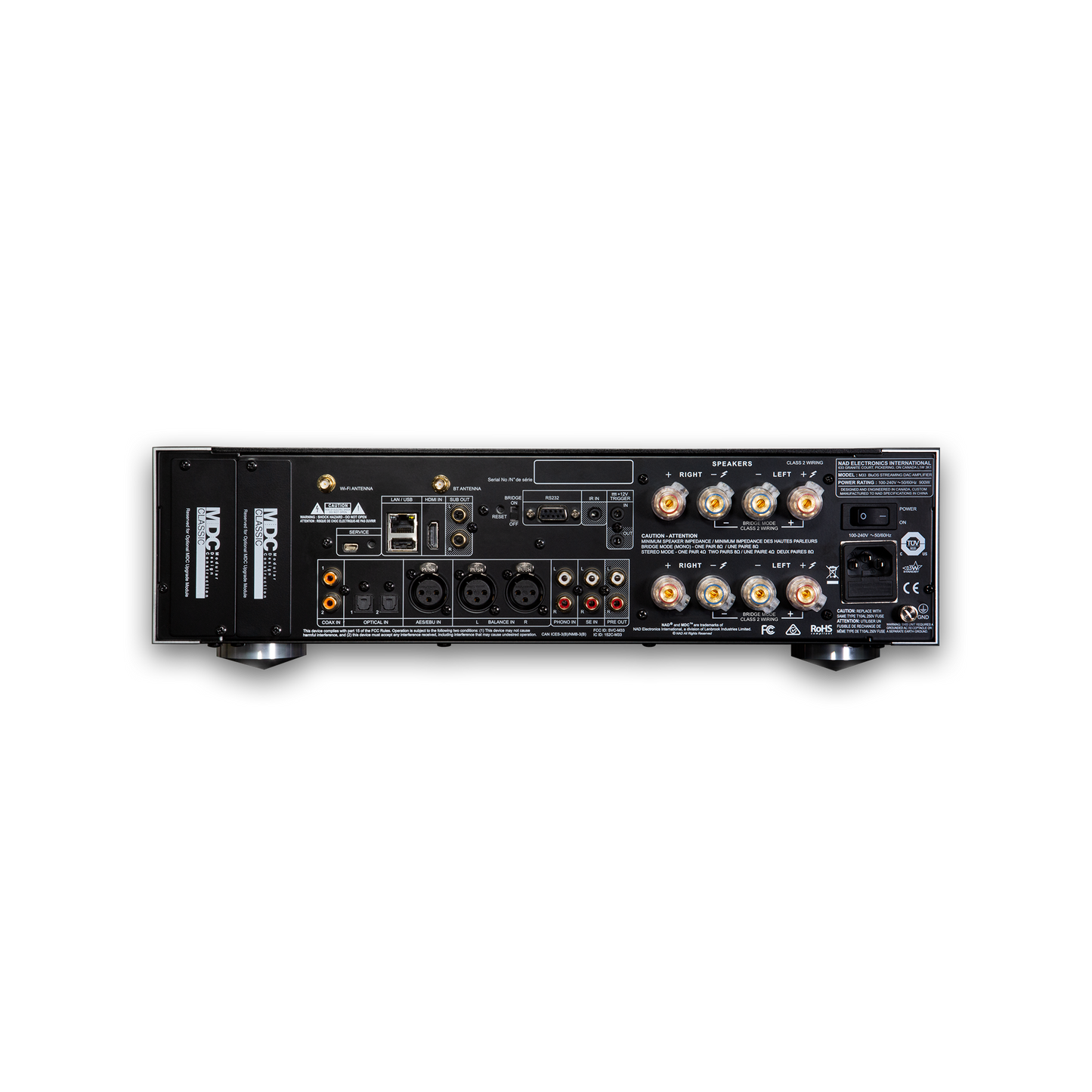 NAD M33 BluOS Streaming DAC Amplifier