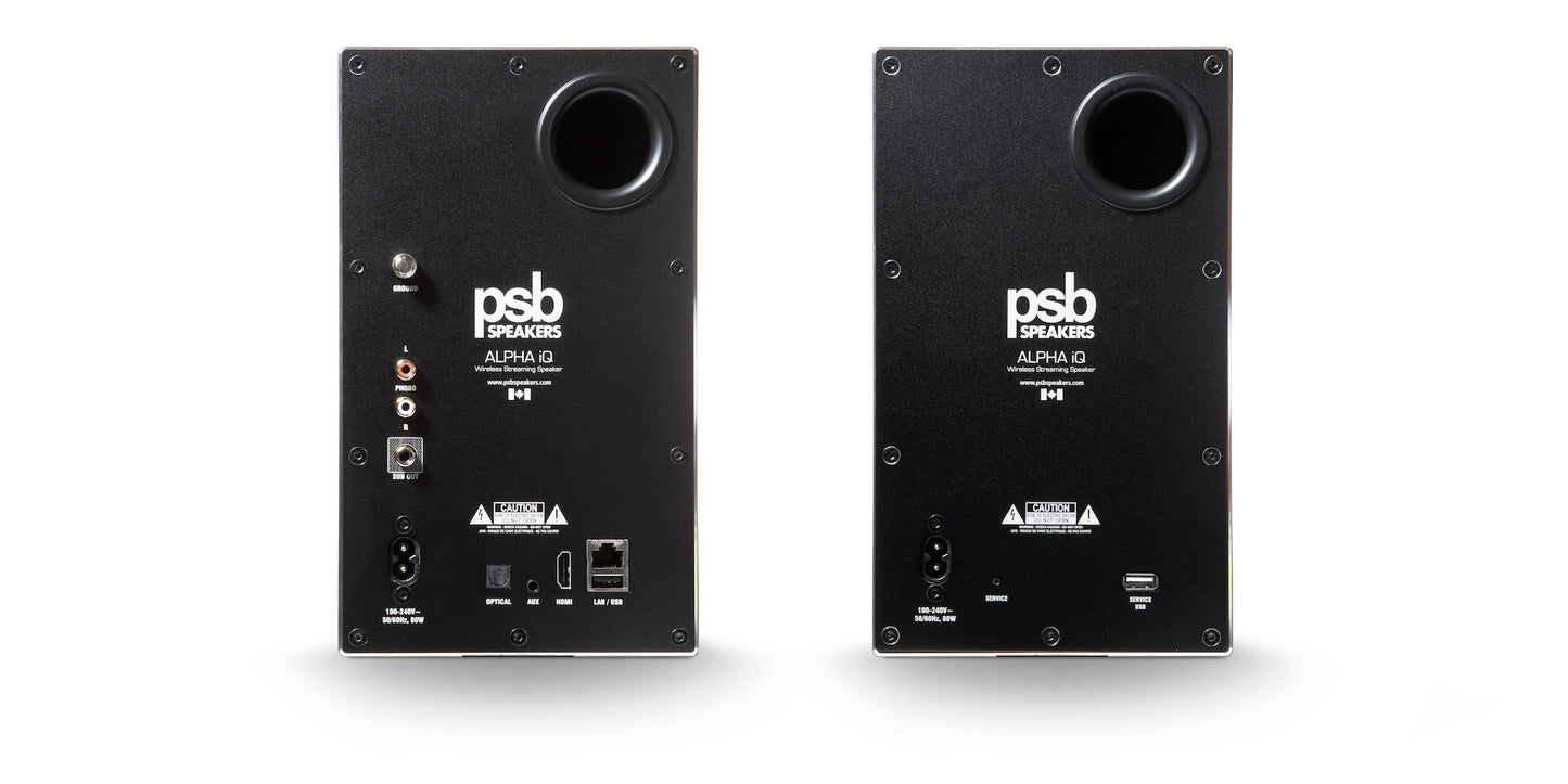 Alpha iQ Powered Streaming Speakers with BluOS