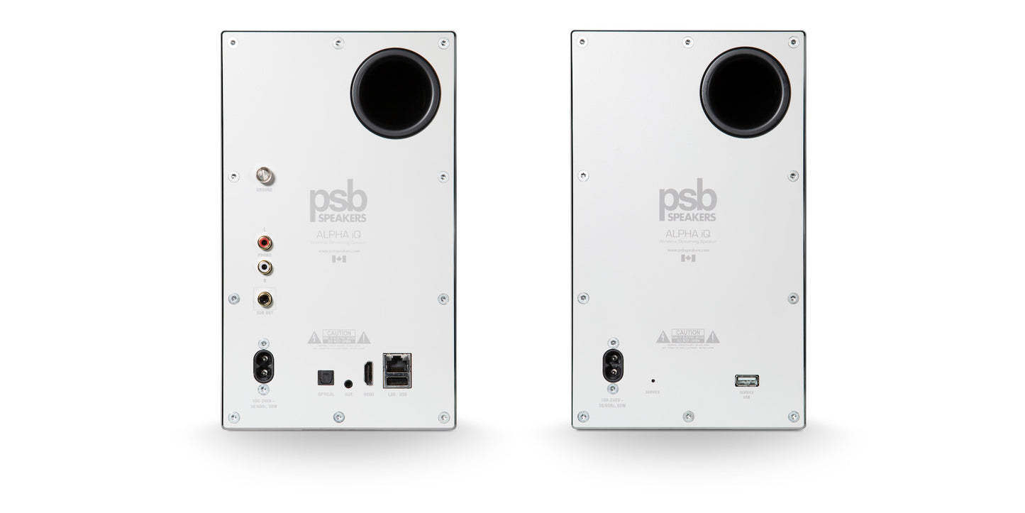 Alpha iQ Powered Streaming Speakers with BluOS