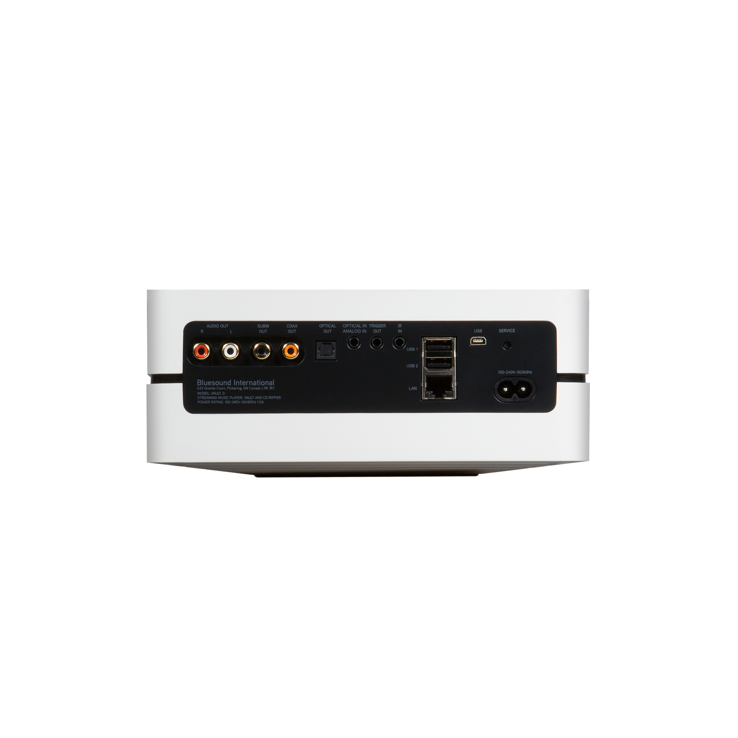 VAULT 2i High-Res 2TB Network Hard Drive CD Ripper and Streamer